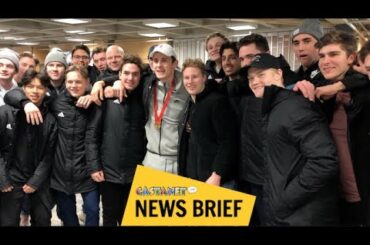 Nolan Foote returns home from World Junior Championship