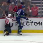 Tyler Myers hit on Evgeny Kuznetsov (Penalty for check to head)