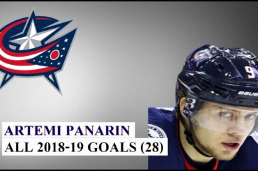 Artemi Panarin (#9) All 28 Goals of the 2018-19 NHL Season