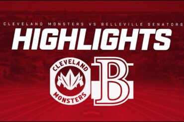 HIGHLIGHTS: Belleville Senators vs. Cleveland Monsters (Mar. 23/25)