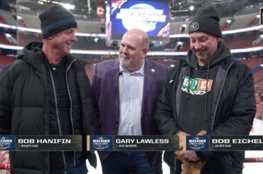 Special Moments For Bob Eichel & Bob Hanifin To Watch Their Sons Play🥹