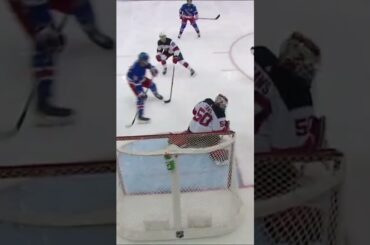 New York Rangers Filip Chytil scores against the New Jersey Devils #shorts