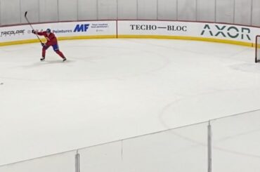 Patrik Laine Was BLASTING ONE TIMERS AGAIN TODAY