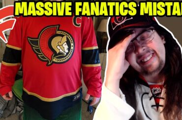 Fanatics ACCIDENTALLY Sends Fan Senators Unreleased 3rd Jersey!