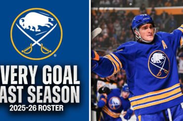 EVERY GOAL last season from the 2025-26 BUFFALO SABRES 🦬 #32in32