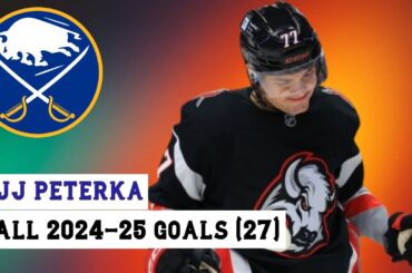 JJ Peterka (#77) All 27 Goals of the 2024-25 NHL Season