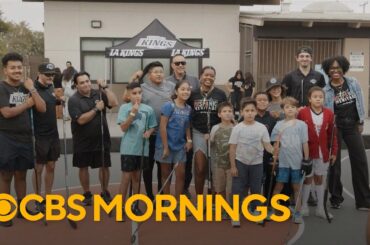 Los Angeles Kings push to bring more Latino kids into hockey