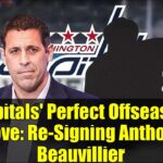 Capitals' Perfect Offseason Move: Re-Signing Anthony Beauvillier
