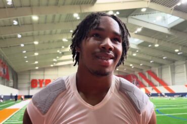 Syracuse Orange LB Fatim Diggs on Many Topics