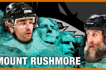 The San Jose Sharks MOUNT RUSHMORE