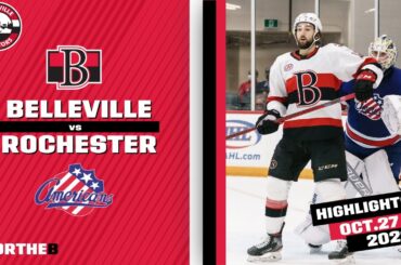 HIGHLIGHTS: Rochester Americans - 3 at Belleville Senators - 7