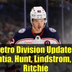 Metro Division Updates: Pyyhtia, Hunt, Lindstrom, and Ritchie