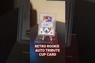 Cale Makar Retro Rookie Auto Tribute cup card ! Huge Cale Makar card Hit