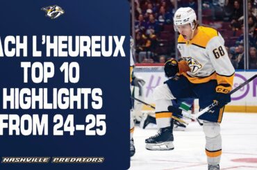 TOP 10: Happy Brings the BOOM! Zach L'Heureux's Best Highlights From 24-25