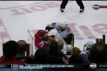 Robert Bortuzzo vs Justin Abdelkader Sep 25, 2013