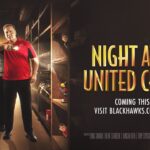 Night at the United Center 🦖🔦 | Chicago Blackhawks