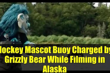 Hockey Mascot Buoy Charged by Grizzly Bear While Filming in Alaska
