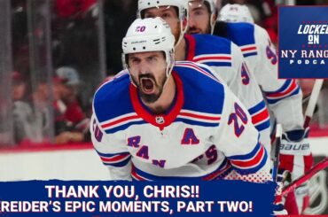 LEGENDARY Chris Kreider Ranger moments!! Top-five greatest performances of his career!!