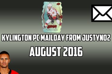 Oliver Kylington PC Mailday from Justyno2