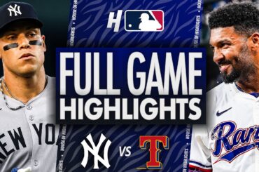 New York Yankees vs Texas Rangers - FULL GAME HIGHLIGHTS | August 5, 2025 MLB Season