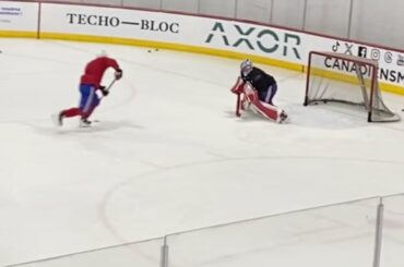 You HAVE to See Ivan Demidov’s Great Shootout Goals at Practice Today!