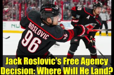 Jack Roslovic's Free Agency Decision: Where Will He Land? | NHL Offseason Update