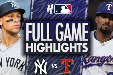 New York Yankees vs Texas Rangers - FULL GAME HIGHLIGHTS | August 6, 2025 MLB Season