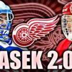 THIS NEW RED WINGS GOALIE WANTS TO EMULATE DOMINIK HASEK (Michal Postava)