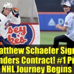 Matthew Schaefer Signs Islanders Contract! #1 Pick's NHL Journey Begins