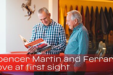 Spencer Martin and Ferrari: Love at first sight