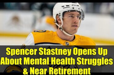 Spencer Stastney Opens Up About Mental Health Struggles & Near Retirement