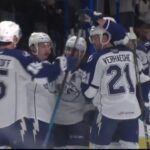 Erik Cernak 1st goal in season Syracuse Crunch (AHL) 18/19