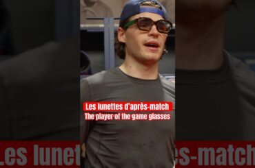 The story behind the player of the game glasses #Hockey #Tradition #NHL