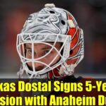 Lukas Dostal Signs 5-Year Extension with Anaheim Ducks!