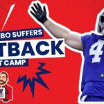 Cam Skattebo's Setback | Injury Update from Camp!