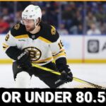 Why the Boston Bruins OVER/UNDER Projection is TOO LOW!