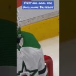 First NHL Goal for Guillaume Brisebois!!!!! #canucks #nhl #vancouver #hockey #goal #first