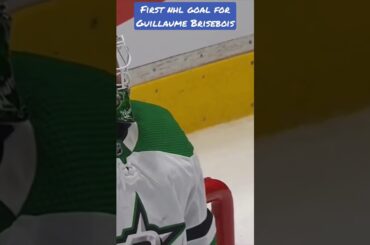 First NHL Goal for Guillaume Brisebois!!!!! #canucks #nhl #vancouver #hockey #goal #first