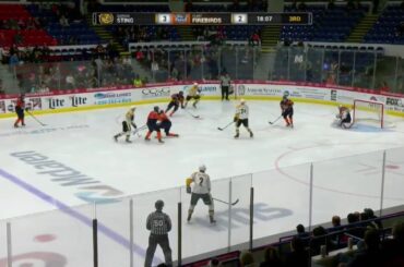 Adam Ruzicka 22 goal in season OHL Sarnia Sting