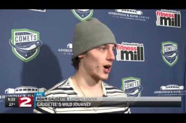 Adam Gaudette's wild journey