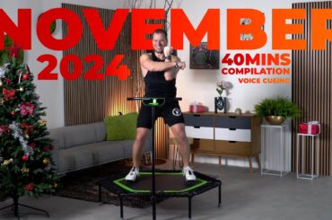 November 2024 - 40 MIN COMPILATION | Jumping Fitness | Jakub Novotny | Voice Cueing