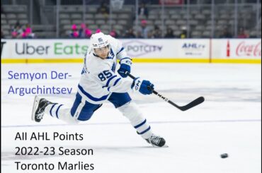 Semyon Der Arguchintsev - All AHL Points 2022/23 Season - Toronto Maple Leafs Prospect