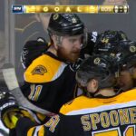 Gotta See It: Bruins injure Tanev, score on play