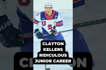 Clayton Kellers RIDICULOUS Junior Hockey Career #keller #claytonkeller #nhl #hockey