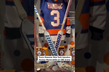 Travis Hamonic New York Islanders Hockey Memorabilia at UBS Arena #hockey #hockeylover #jerseys