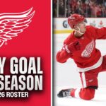 EVERY GOAL last season from the 2025-26 DETROIT RED WINGS 🐙 #32in32