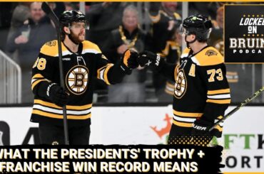 What the Presidents' Trophy + Franchise wins record means for the Boston Bruins