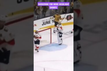 Michael Amadio scores on a fantastic setup by Karlsson, another goal for Vegas! 🏒🔥 #shorts #finals