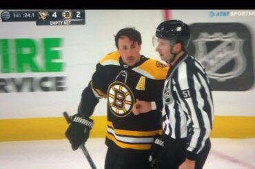 Brad Marchand sucker punch/high stick to Tristan Jarry: Tough Call Suspension Recommendation