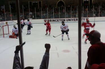 Cornell vs. Princeton Ice Hockey 1/13/17 Jeff Malott goal (3)
